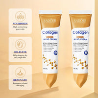 GUOUURR 2PCS Anti-Aging Hand Cream Duo with Collagen - Intensive Cracked Hands Repair Cream for Women, Deep Hydration & Rejuvenating Skincare Duo Set