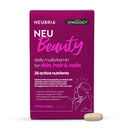 NEUBRIA NEU Beauty Multivitamin & Collagen for Skin, Hair & Nails – Botanicals, Biotin, & Antioxidants – Supports Anti-Ageing, Hydration & Elasticity, Wrinkles, Hair Growth Supplement – 30 Tablets
