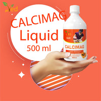 Ved Calcium, Magnesium, Vitamin D3 and Zinc Vegan Liquid Supplement, Supports Bones, Teeth and Muscle Function. 500 ml.