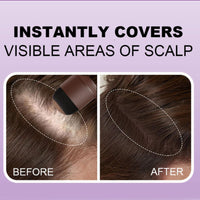 MEITREND Hairline Powder Dark Brown,Root Touch Up Powder for Thinning Hair,Enhance Hairline Powder,Lightweight Hairline Powder for Women & Men,Waterproof & Natural Cover Grey Hair,Grey Hair Cover Up Powder