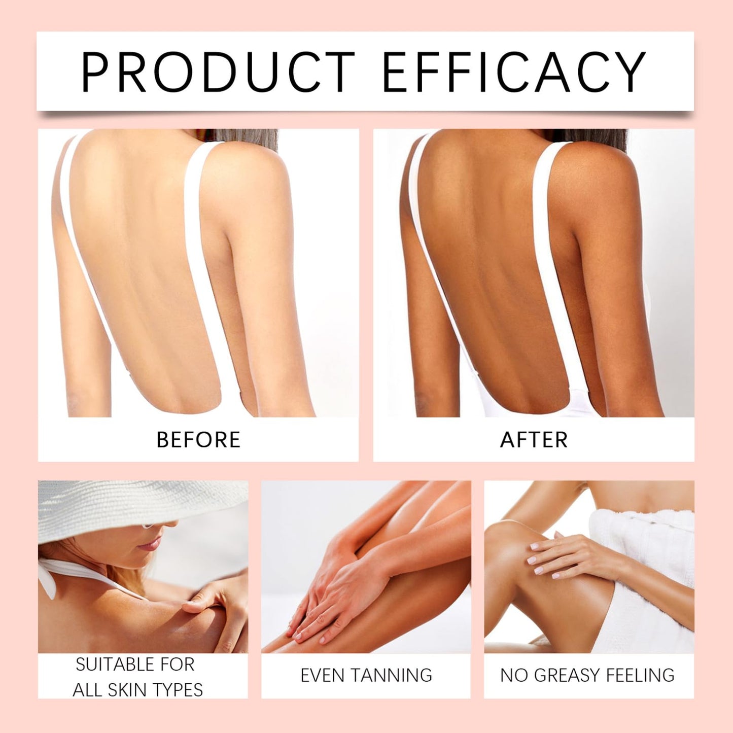 Zeria Sunless Tanning Drops, Zeria Melanin Drops,Herbal Tanning Moisturiser,Body Lotion for Self Tan,Gradual Tan Drop To Naturally Boost Melanin,Enhancing Your Natural Skin Tone,2Pcs