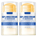 ChicNana Urea Foot Cream, Urea Cream 60 Percent for Feet, Foot Cream for Cracked Heels and Dry Skin, Skin Care Hands & Feet, Cracked Heel Repair Cream, Foot Moisturiser (2pcs)