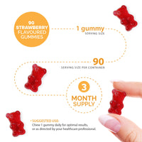 Kids Vitamin D - 3 Month Supply - Kids Vitamins – Vitamin D Gummies – 90 Chewable Kids Vitamin D - Vegetarian - Gluten Free – Childrens Vitamin D – Kids Vitamin D by Novomins