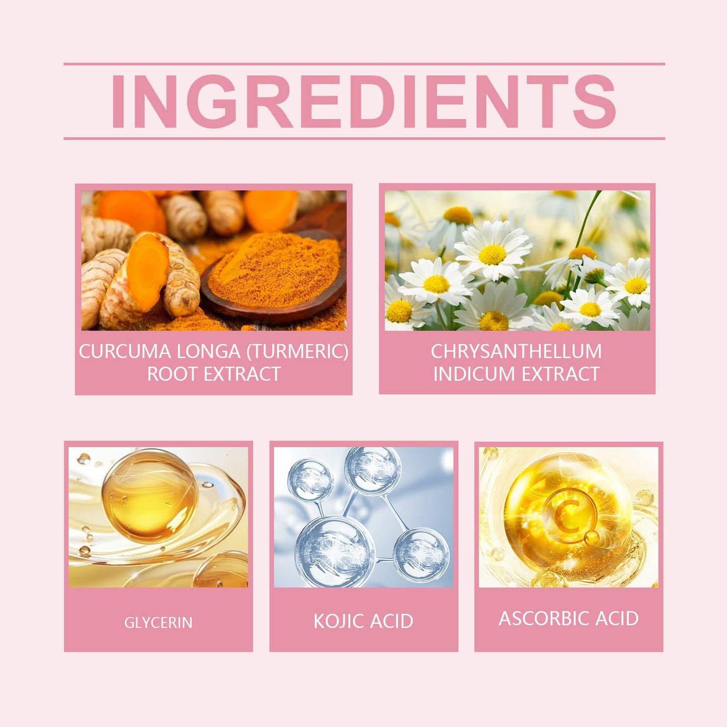 40 Pads Turmeric Kojic Acid Pads, GCVSE Turmeric Exfoliating Pads - Balance Skin Oil and Water, Fades Dark Spots, Skin Moisturizing & Lightenin