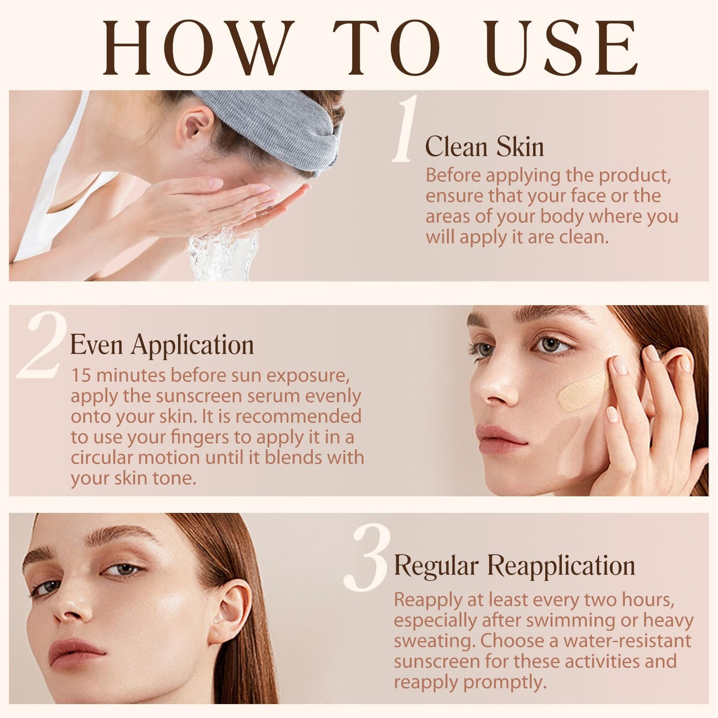 EONFAVE 4 in 1 Colour Changing Foundation - Colour Changing Mature Skin Foundation - SPF50 Medium Spectrum Foundation - Full Coverage Skincare, Moisturizing Anti-aging, Universal Shade for All Skin Types