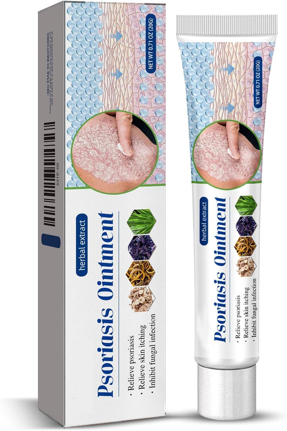 Herbal Skin Relief Cream with Aloe Vera – Soothing Moisturizer for Dry Skin – Lightweight, Non-Greasy Daily Hydration for All Types (1)