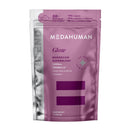 MEDAHUMAN Glow Mushroom & Adaptogen Superblend Powder, with Tremella Mushroom, Vitamin E, Biotin and Aloe Vera, to Promote Glowy Skin & Boost Collagen, Raspberry Flavour 1 x 150g