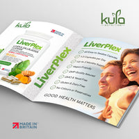Kula Nutrition LiverPlex - Liver Cleanse Detox and Repair - 60 Vegan Capsules - Natural Herbal Liver & Gallbladder Support Supplement with Choline, Artichoke, Liquorice, Fennel, Turmeric, Ginger, Dandelion and More