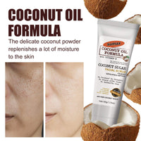 Grospe Coconut Oil Facial Scrub Exfoliator with Natural Essence Coconut Sugar Facial Scrub Gentle Cleansing Moisturising Rejuvenating Glowing Skin Coconut Oil Formula Face Scrub 50g