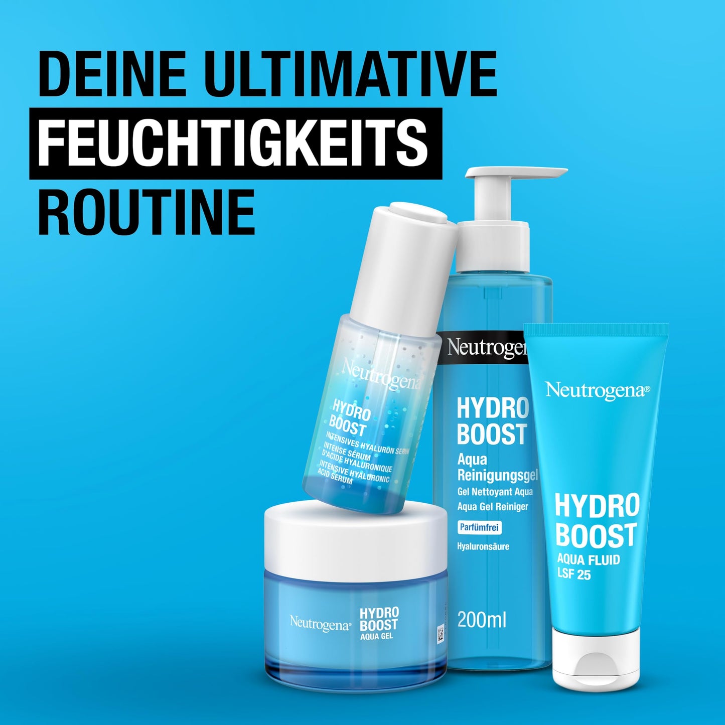 Neutrogena Hydro Boost Face Cream Aqua Gel with Hyaluronic Oil Free for Normal and Combination Skin 50 ml.