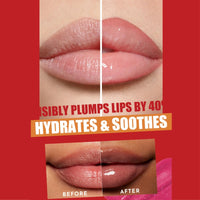 Siyinzu 3PCS Duck Plumping Lip Gloss,Plump Lip Gloss,Plumping Lip Oil,Lip Plumping Lip Gloss,Long Lasting Lip Plumper,Non-Sticky Lip Plumper Gloss,Moisturizing Lip Plumping Gloss,Lip Gloss Sets for Women,B