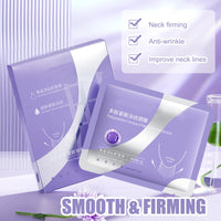 GMHLLES 7Pcs Squalane Collagen Neck Mask Double Chin Lifting Mask Set Include 2 V-Face Masks Anti-Wrinkle Patches, Hydrating and Firming Skin,Girls’ Birthday Gifts, Mother’S Day Gifts