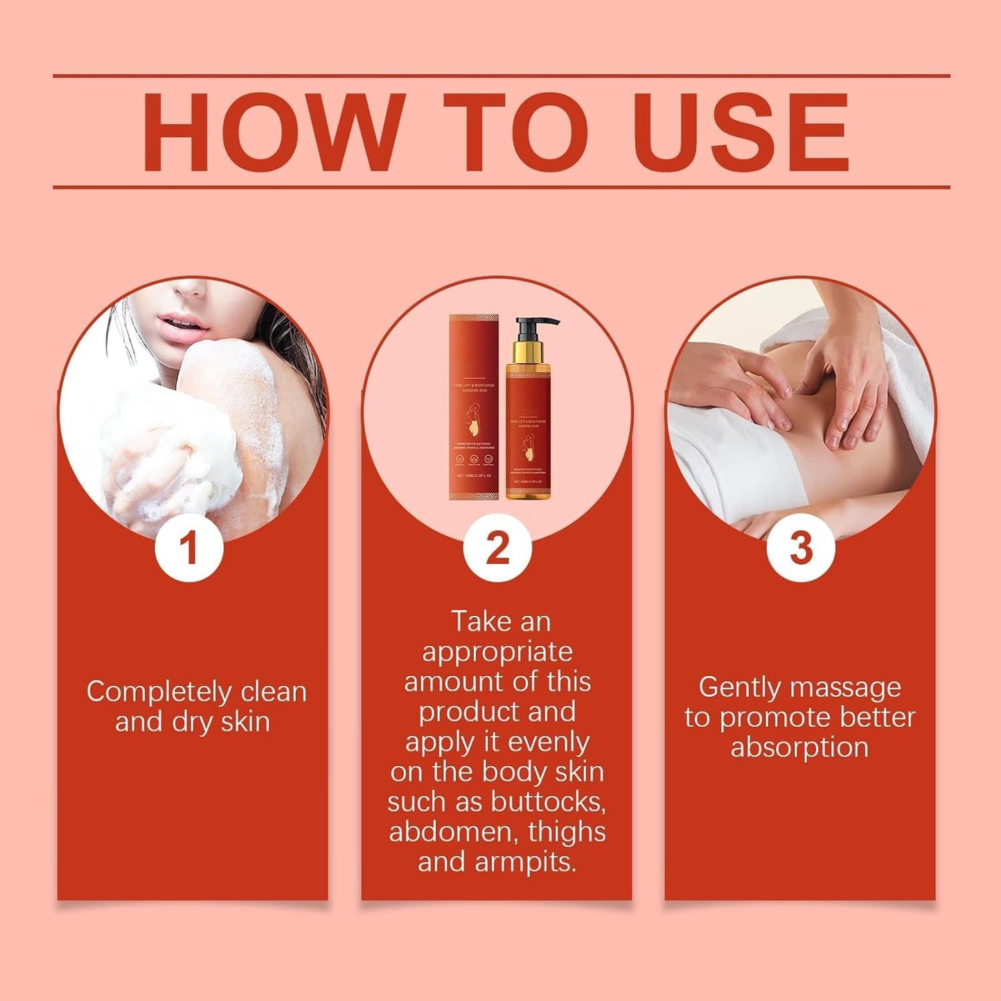 DAMIGHT Magic Body Oil Firming, Magic Luxury BodyOil, Glow Remedy Oil for Women, Deep Hydration & Skin Tightening, Glow Essence Firming Lotion for All Skin Types (E)