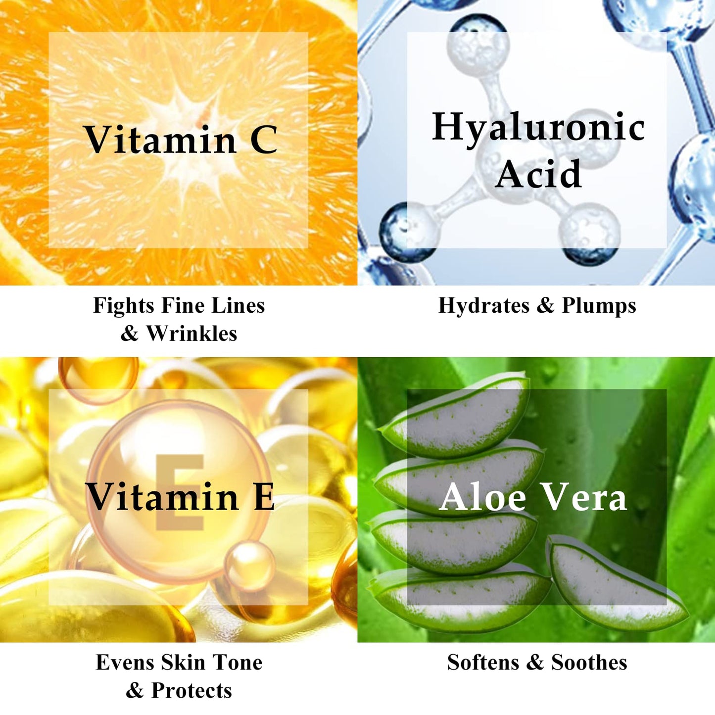 KLEEM ORGANICS Kleem Organics Vitamin C Serum for Face with Hyaluronic Acid & Vitamin E - Firming Anti Aging Vitamin C Face Serum for Women to Boost Collagen, Reduce Wrinkles, Acne Spots, Dark Spots & Sun Damage