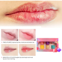 AINxtolm 5pcs Lip Sleeping Mask,Day And Night Repair Lip Balm,Lip Balm Set,Lip Masks for Dry Lips,Lip Mask Overnight,Lip Balms for Chapped Cracked Dry Lips,Lip Lightening for Dark Lips,Chapped Lips Treatment