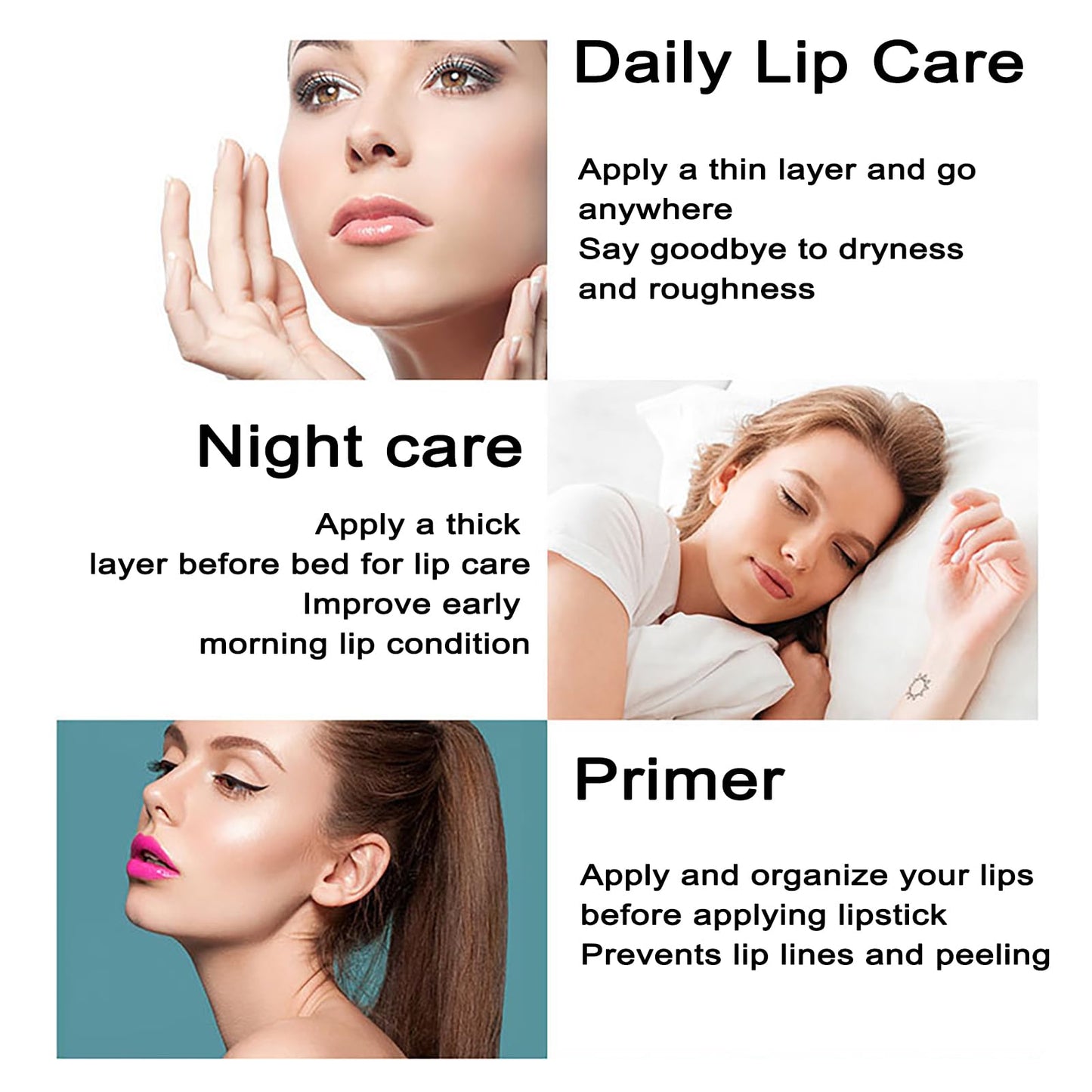 Lip Oil Tinted, MKNZOME 6pcs Moisturizing Fruity Lip Glow Oil Plumping Lip Gloss Non-sticky Lip Plumper Tinted Lip Balm Lip Care Make Up Gifts for Women Gilrs Daily Lip Care Repairing &Lip Makeup