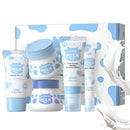 ChicNana skincare set, skin care sets & kits, milk skincare for kids Women Gift Set for Teenage Girls, with Sunscreen, Cleanser, Moisturizing Cream, Eye cream, Face Cream, Travel Kit (5pcs)
