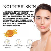Jinjiar Vitamin C Multi Balm Stick,Brighten Vitamin C Eye Balm,Face Moisturisers for Dry Skin,Vita-min-C Eye Cream Stick,Face Cream for Women,Firming Face Cream,Brightening Fa-ce Cream,Moisture Multi Ba-lm