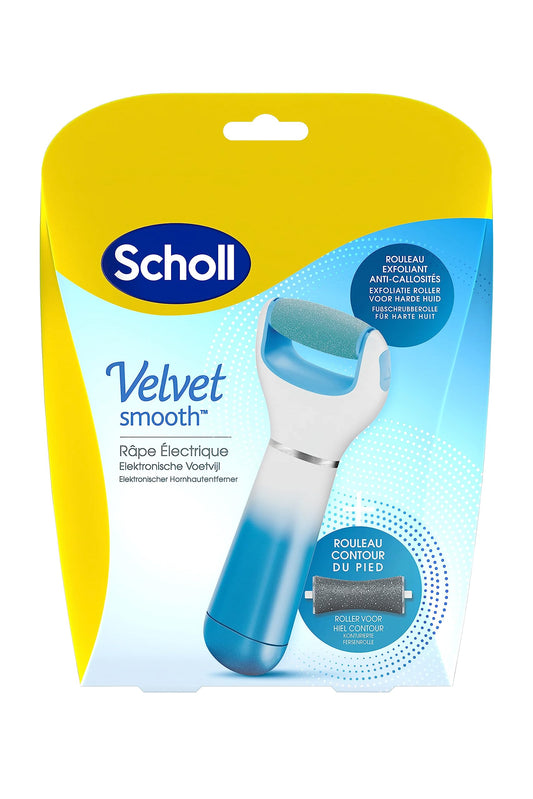 Scholl Velvet Smooth Electric Foot File with Marine Minerals