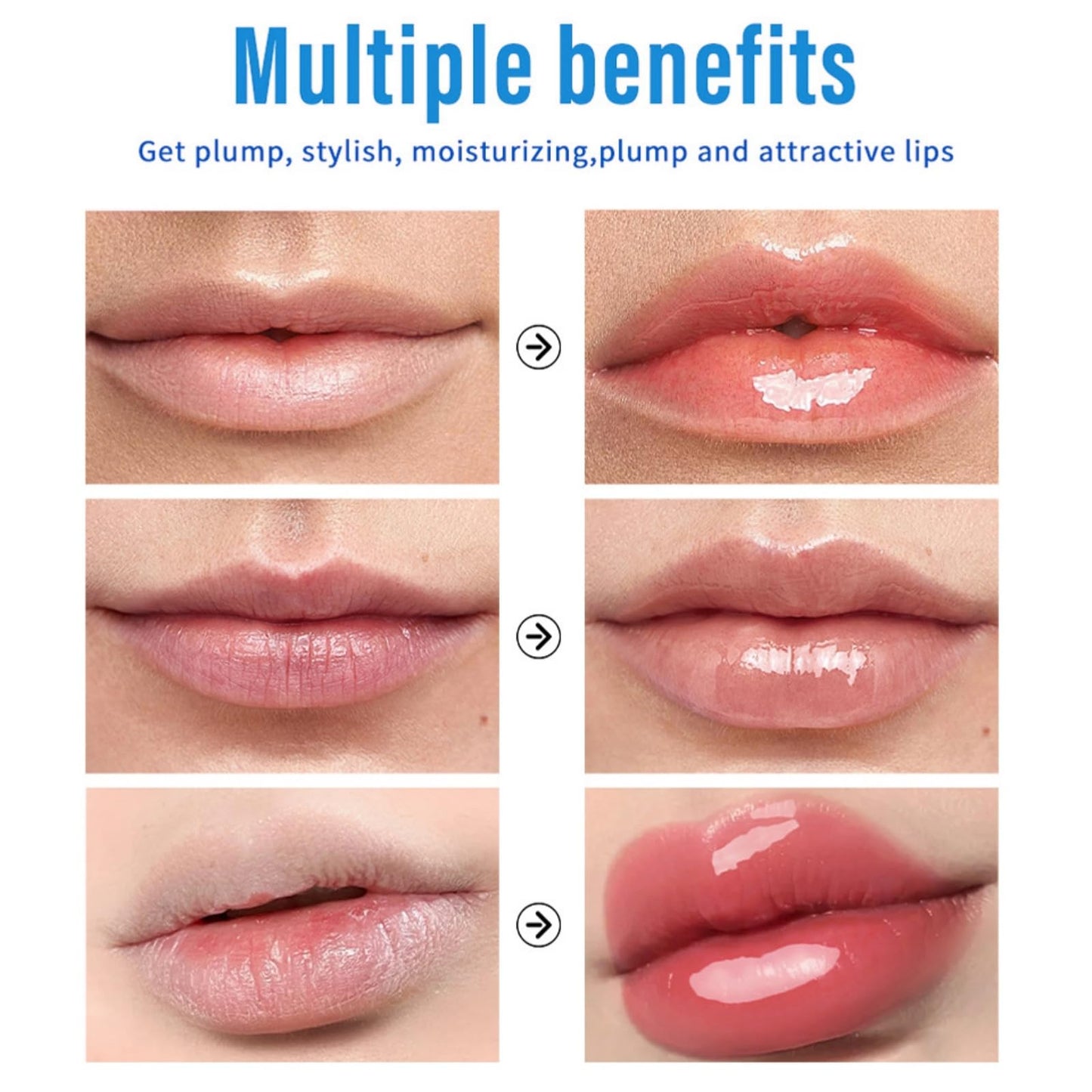 Xunzhi Spicule Plumping Lip Shot,Lip Plumper Extreme,L/ip Plump Lipstick,Liquid Microneedling Plumper Enhancer,L/ip Plumping Serum,Nourishing Li/p Serum Plump,Moisturizing Li/p Oil,P/lumping L-ip Oil,4ml