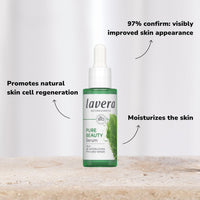 lavera Pure Beauty Serum - natural regeneration of skin cells - nutrient-rich skin care - moisturising - vegan - natural cosmetics