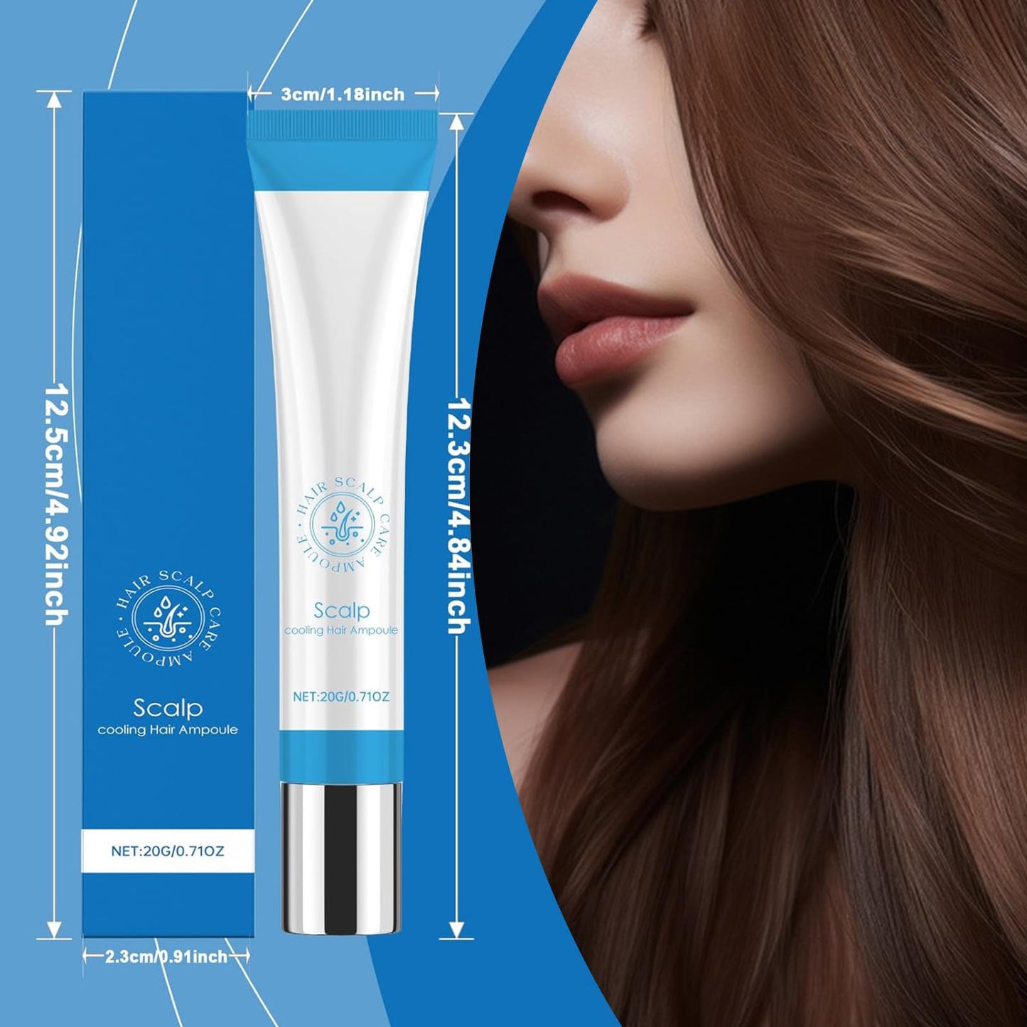 SHENYI Scalp Serum & Hair Growth Serum–Nourishing Hair for Growth for Women, Fast-Absorbing Non-Greasy Formula, Daily Scalp Treatment for Thicker