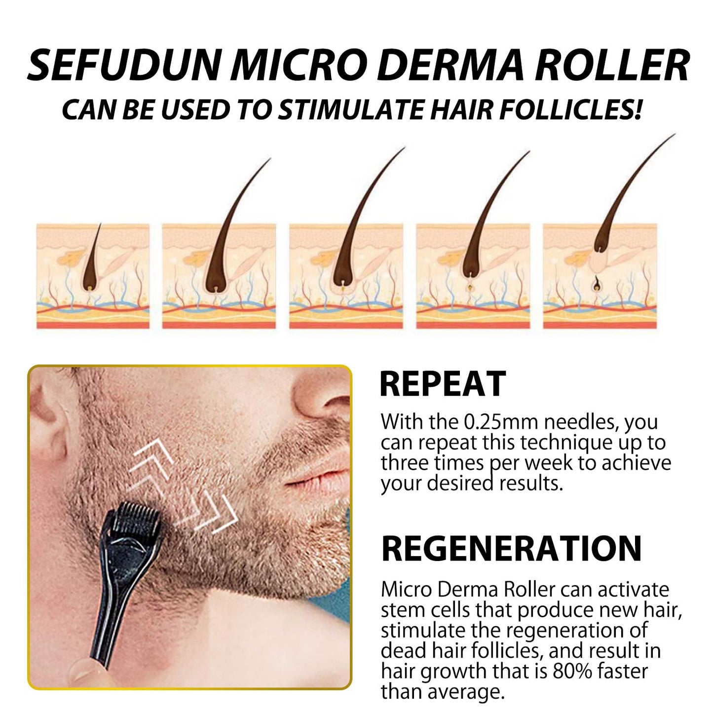 leyosger Beard Growth Kit, Beard Grooming Kit for Men W/Beard Roller,Atural Ingredients Beard Growth Serum, Beard Balm, Beard Comb, Stimulate Beard Growth With This Beard Care Kit, Gifts For Men