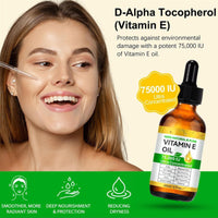 MEITREND Vitamin E Oil for Skin,Body Oil for Face,Smooth & Hydrate