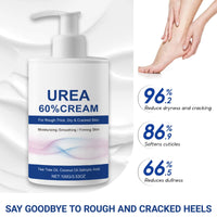 Beauthink 60% Urea Foot Cream - for Cracked Heels & Dry Skin, Cracked Heel Repair Cream For Feet and Hand, Intensive Moisturizer for Deep Hydration, Moisturize Rough on Feet, Hands & Body