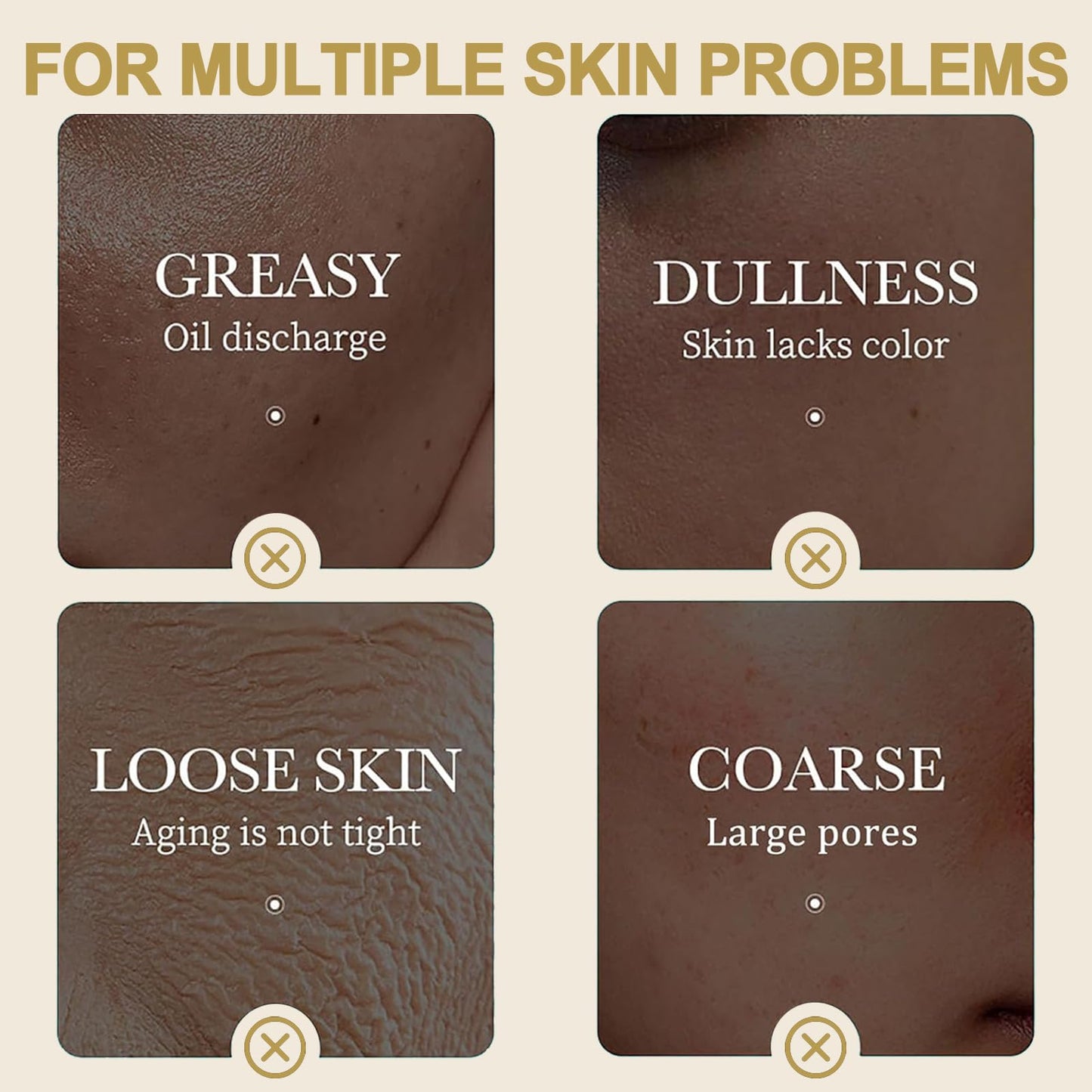 Trendyfave 4Pcs Rice Sheet Mask, Collagen Face Mask, Overnight Mask for Face Glow with Collagen Extract & Ceramide, Korean Skincare for Brightening, Hydrating & Anti-Aging, Moisturising Skin Barrier Repair