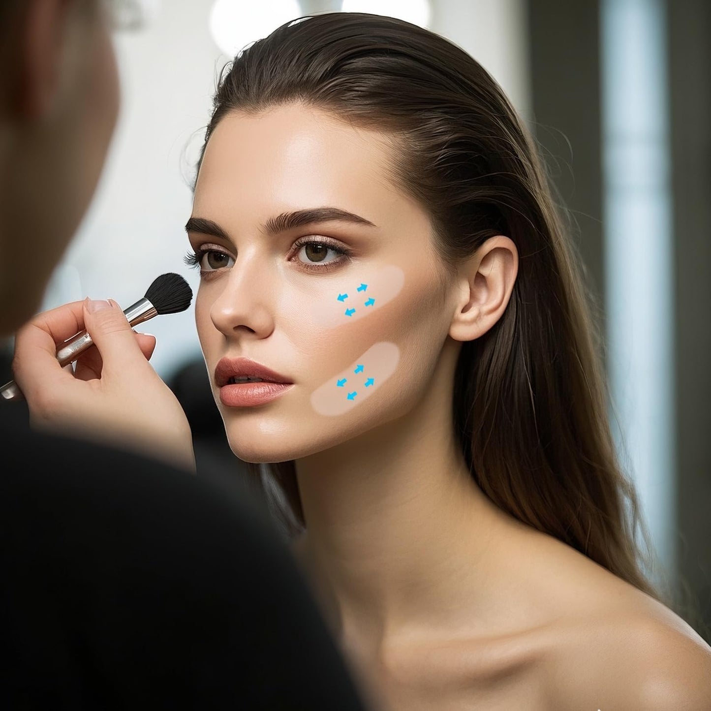 LFWZRY 120 Pcs Face Lift Tapes for Facial Wrinkles Reduction, V Line Facial Tape Lifts Invisible Waterproof Stickers, Instant Makeup Facade Lift Tool for Hide Wrinkles Double Chin Saggy Eye Skin