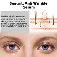 Seagrill Anti Wrinkle Serum,Anti-Aging Cream,Collagen Firming Serum,Eye Cream for Dark Circles and Puffy Eyes,Anti Wrinkles Essence,Dark Circles Under Eye Treatment Women,Under Eye Cream,Eye Gel