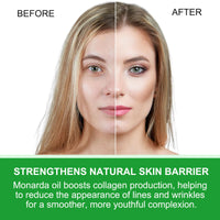 Monarda Essential Oil for Hair Growth,100% Pure & Natural Monarda Oil for Healthier Thicker Fuller Hair,Eliminate Hair Split Ends, Repairs Damaged Hair & Skin For Men & Women 60ml