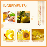 Turmeric Face Serum,20% Vitamin C Serum For Face Serum,Natural Turmeric Oil Skin Care,&Anti Aging&Wrinkle Face Serum,Impove Dark Spots Moisturizing Erase Fine Lines(Vitamin C+Turmeric)