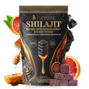 PURETREX Shilajit Gummies with Manuka Honey & Blood Orange – Energy, Focus, and Vitality Support with Ashwagandha, Cordyceps, & Maca Root – 30 Gummies