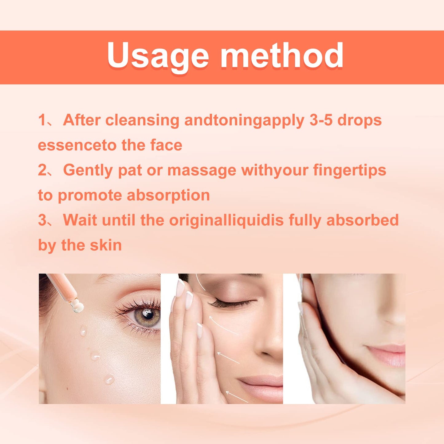 Rose Essential Oil, Facial Oil to Visibly Firm, Hydrate and Reveal Radiant Skin,Squalane + Vitamin C Rose Oil