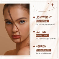 SingHao Makeup Foundation Stick,Cream Foun/dation With Built-In Brush,Make/up Multi-Use Coverage Concealer Sti/ck,Longwear Found/ation Stic/k,Stick Foundation Makeup,Foun/dation Face Sti/ck,Contour St/ick#4