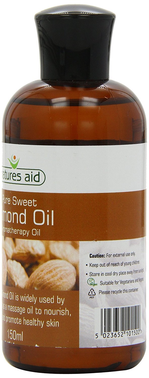 (3 Pack) - Natures Aid - Almond Oil | 150ml | 3 Pack Bundle