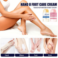 2-Pack-Urea Cream for Cracked Heels & Dry Skin – Intensive Foot Moisturiser & Hand Cream – Improve & Hydrate Rough Skin