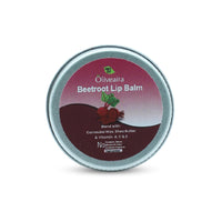 OLIVEAIRA Beetroot Lip Balm 12+ Hour Ultra Moisturising Tinted Lip Balm with Carnauba Wax, Shea Butter & Vitamin A, C & E for Dry, Chapped & Dark Lips, Glossier Lip Balm Moisturizer, Men & Women, 12g