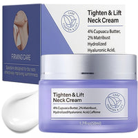 SEMECOMER Neck Firming Cream & Tighten and Lift Neck Cream – Tighten, Lift & Repair Crepey Skin, Anti-Aging Formula for Smooth Necks, Chest & Collarbone, 50ml