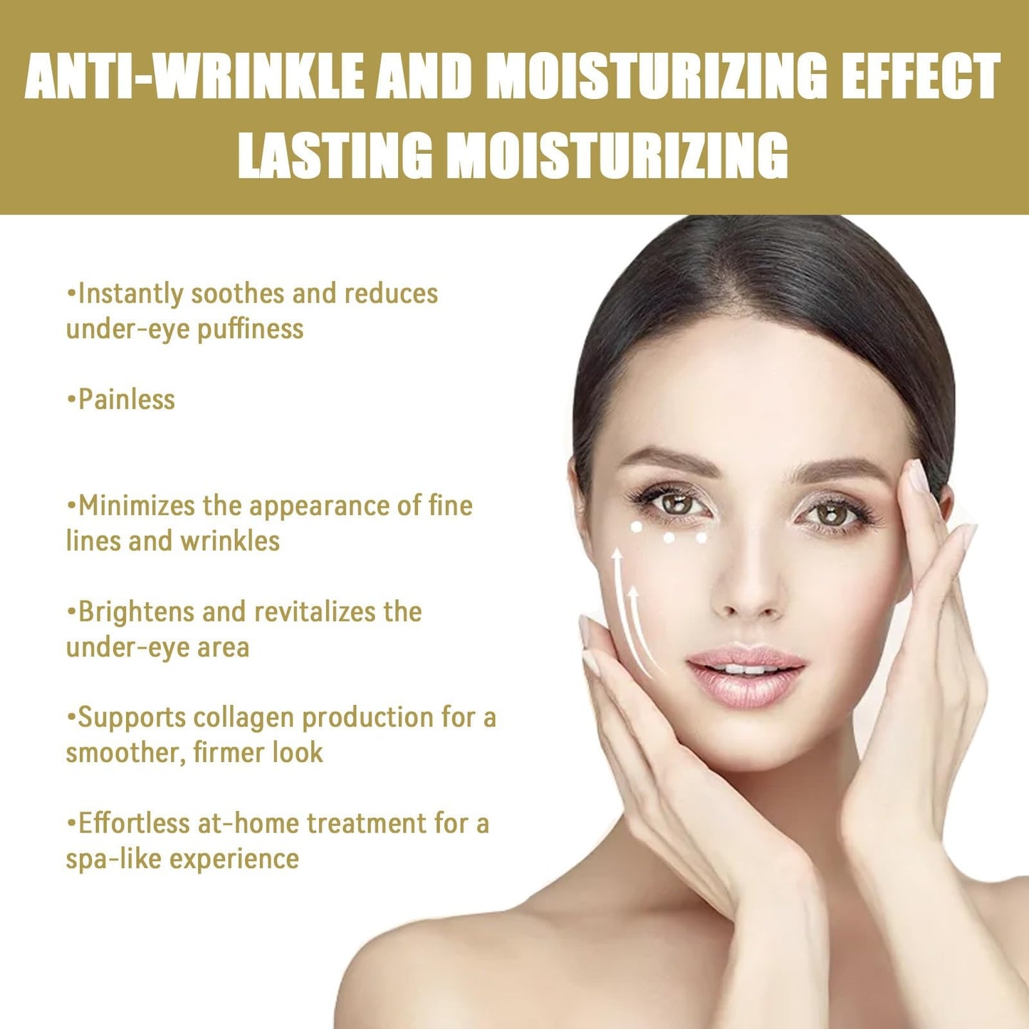 Xunzhi Dissolving Microneedle Eye Patches,Anti Wrinkles Micro Needle Patches,Dissolving Microneedle Wrinkle P/atches,Anti Wrinkle P/atches for Dark Circle,Under Eye Pa/tches,Dissolving Microneedle E/ye Mask