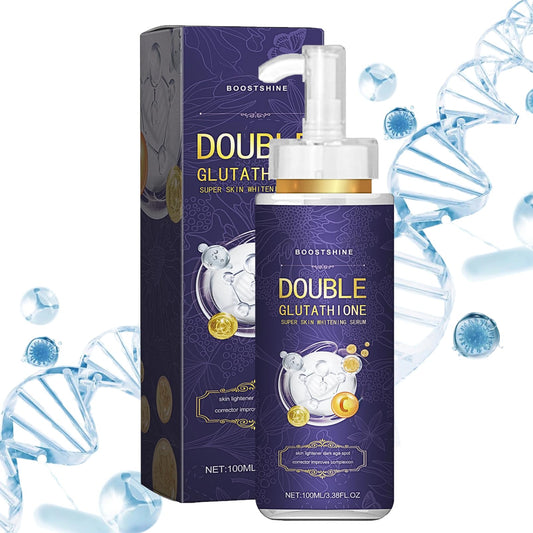 IZBEAUVO Glutathione Serum,Glutathione Skin Brightening Face Serum,Glutathione Serum for Face with KOJIC ACID and Niacinamide,Hydrating serum Reduce Dark Spot & Improve Skin Tone Large-capacity 100 ML