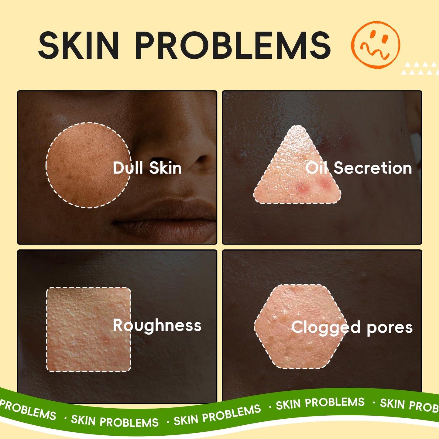 QUIYUM Quiyum Face Mask, Skincare Set of 25 with Vitamin C, Niacinamide, AHA, Hyaluronic Acid & Avocado for Radiance, Hydration & Pore Care, Pamper Care Package Gift for Women Teenage Girls Her