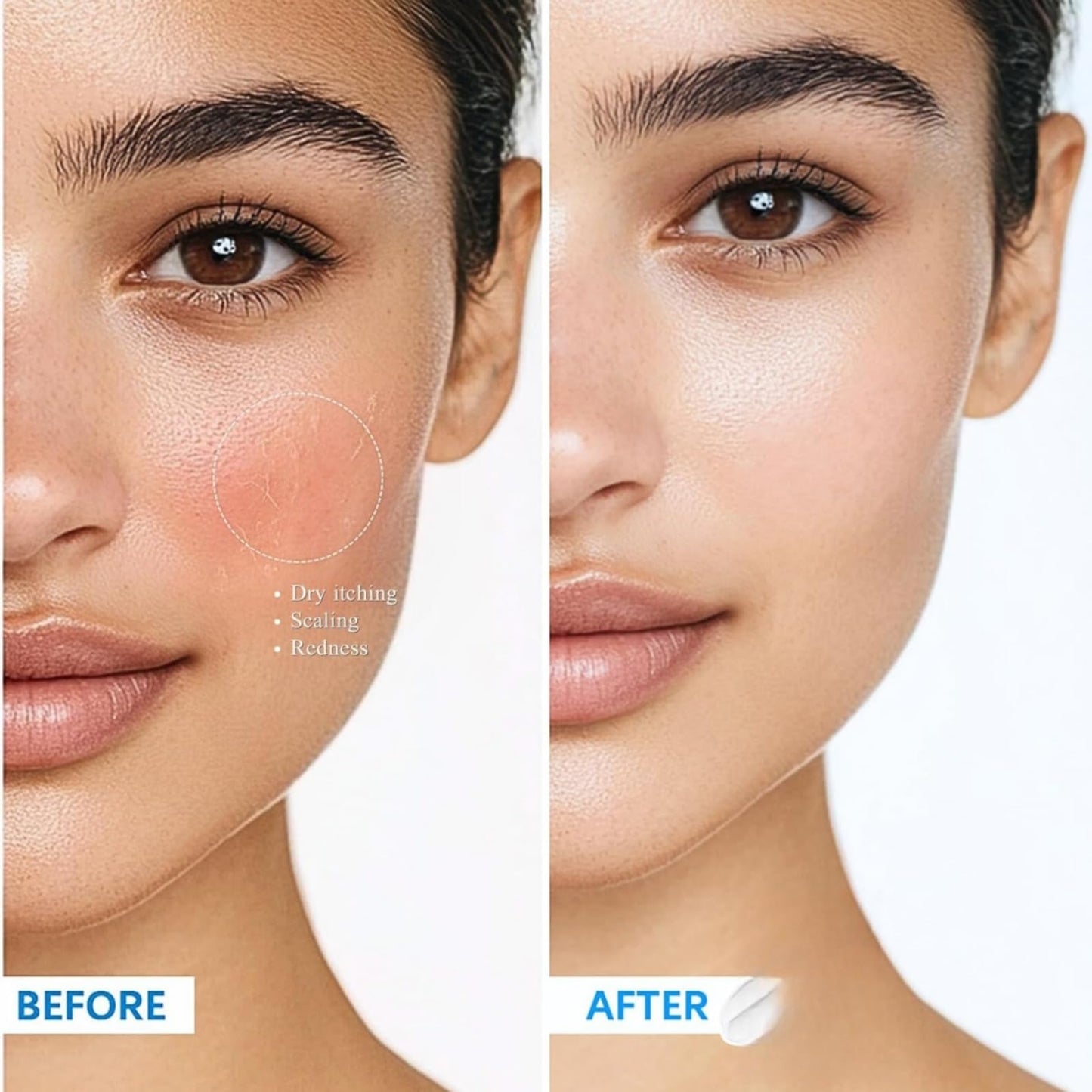 Heefeng B5 Cream,Skin Barrier Repair Cream,Vitamin B5 Moisturizer,Anti Redness Moisturiser,Multi-Purpose Hydrating Face C-Ream,Instantly Effect For Sensitive Skin,Firm & Nourish Skin,For Face&Body,60g