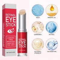 Bisienya 2 PCS Retinol Eye Cream,3g Retinol Dark Circle Eye Cream,Moisturizing and Firming,Anti-Aging,Suitable for Relieving Dark Circles and Puffiness