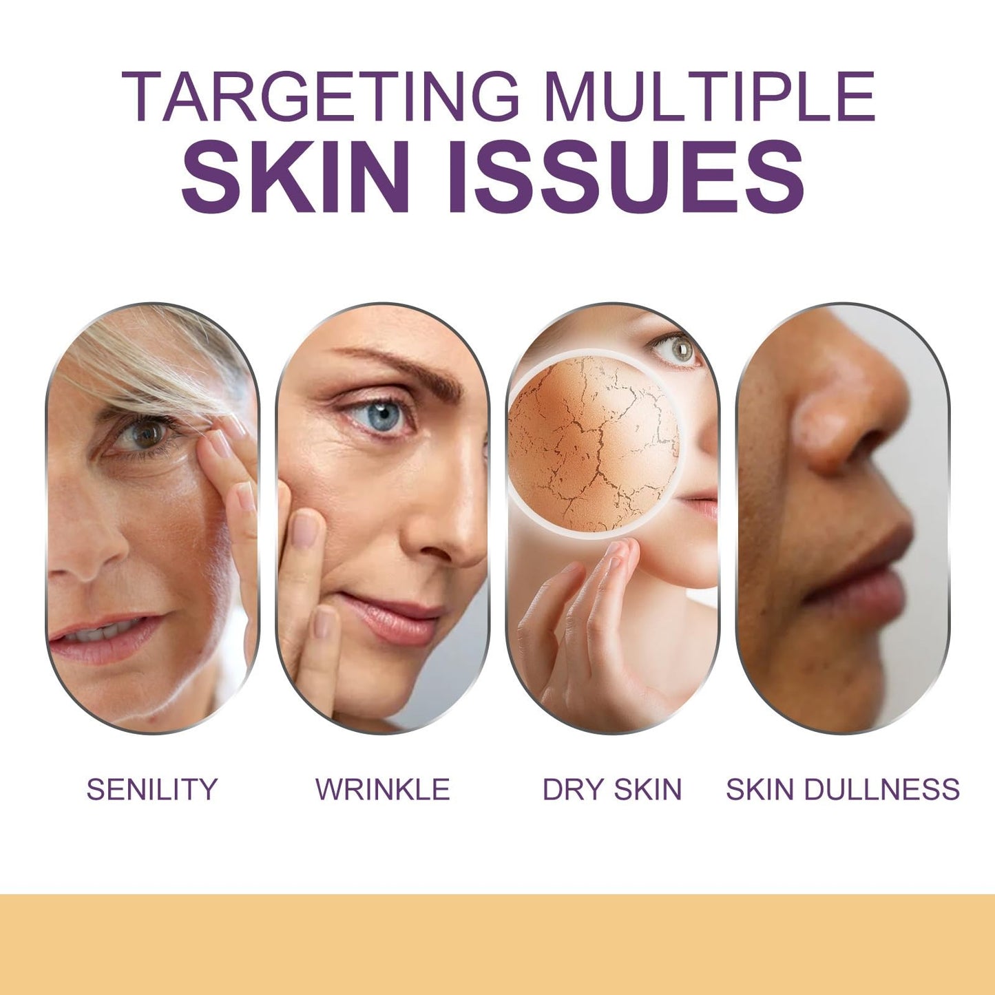 Jinjiar Vitamin C Multi Balm Stick,Brighten Vitamin C Eye Balm,Face Moisturisers for Dry Skin,Vita-min-C Eye Cream Stick,Face Cream for Women,Firming Face Cream,Brightening Fa-ce Cream,Moisture Multi Ba-lm
