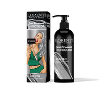 Lorenti Semi Permanent Direct Coloring Cream | Long Lasting Hair Colour Result | Silver 250ml