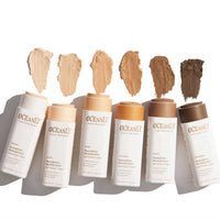 ATTITUDE Oceanly Plastic-Free Light Coverage Foundation Stick, Titanium Dioxide-Free, EWG Verified, Vegan Makeup, Cream, 12 grams