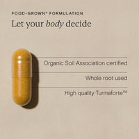 Wild Nutrition Food-Grown Turmaforte Turmeric Capsules | Full Spectrum Turmeric | Ethically Sourced | Anti Inflammatory, Antioxidant, and Immune Support | 60 Capsules